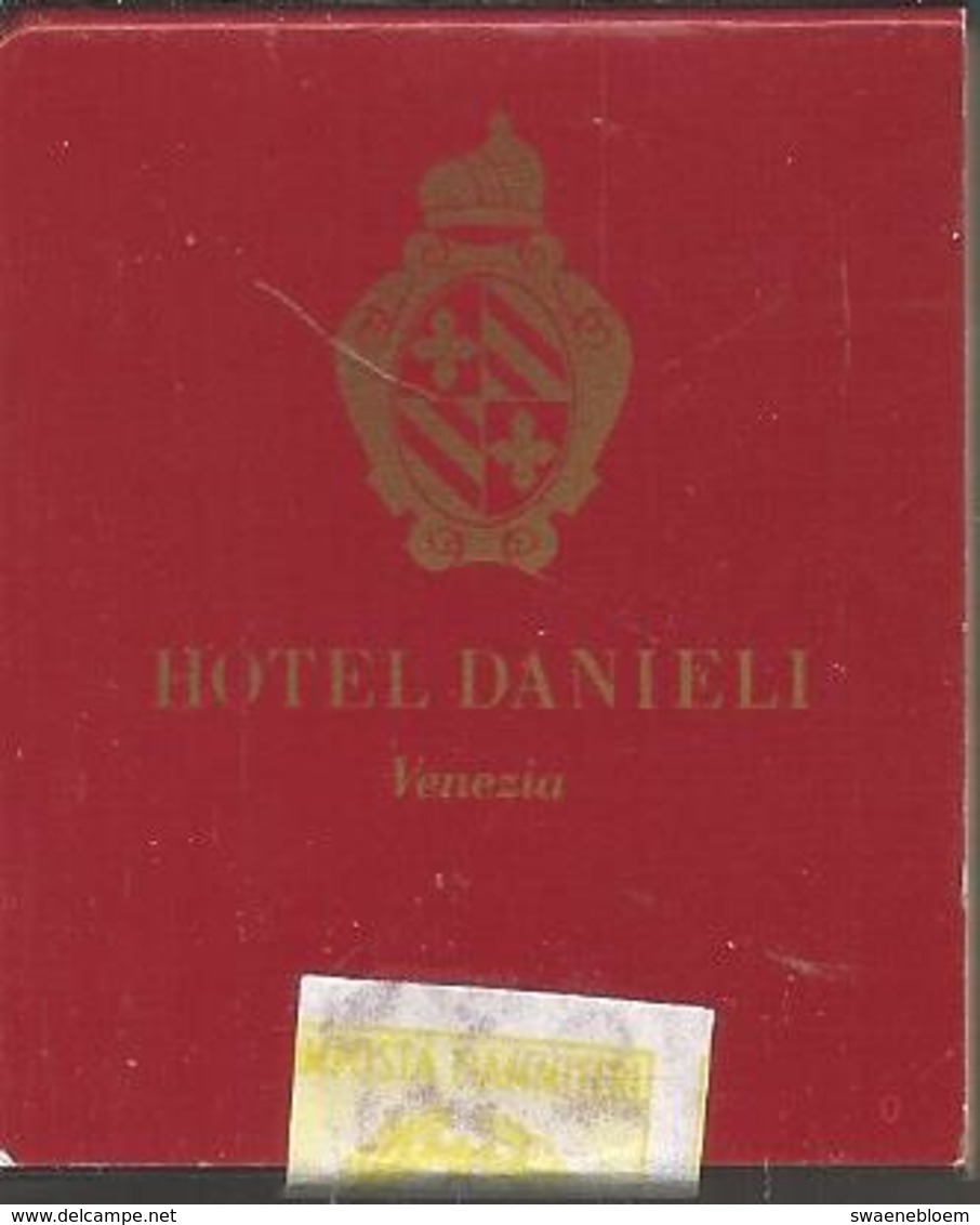 Lucifermapje. HOTEL DANIELI. VENEZIA. - CIGA HOTELS. Matchbook Pochette D'Allumettes - Luciferdozen