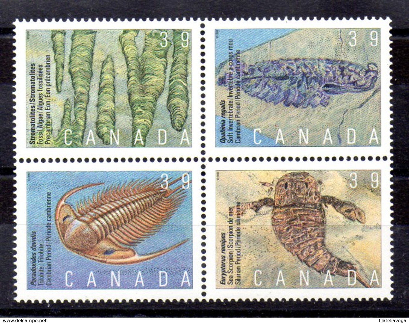 Serie De Canadá Nº Yvert 1149/52 (**) - Unused Stamps