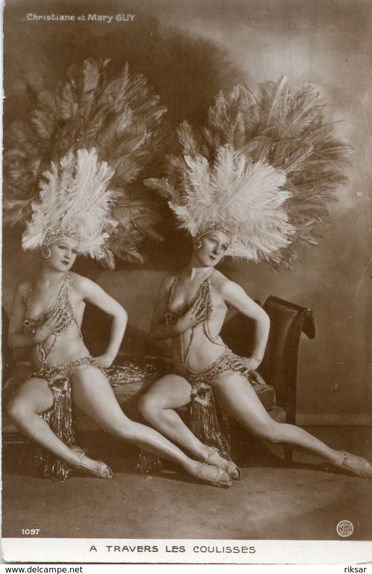 CHRISTIANNE ET MARY GUY(ARTISTE CABARET) - Cabaret