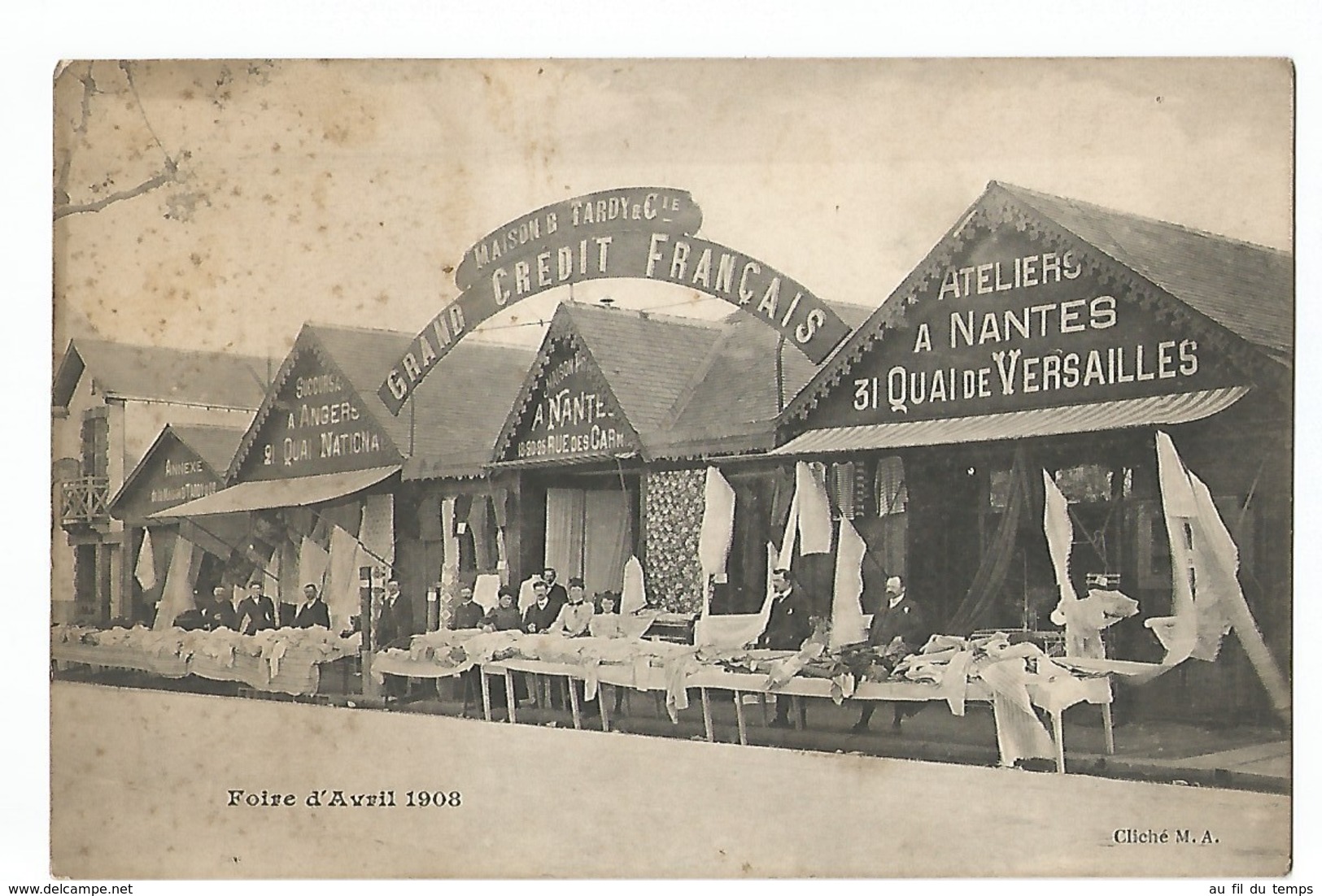 NANTES , FOIRE D' AVRIL 1908 - Nantes