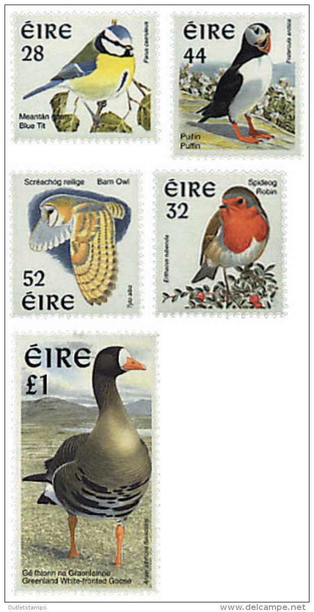 Ref. 37238 * NEW *  - IRELAND . 1997. IRISH BIRDS. PAJAROS DE IRLANDA - Unused Stamps