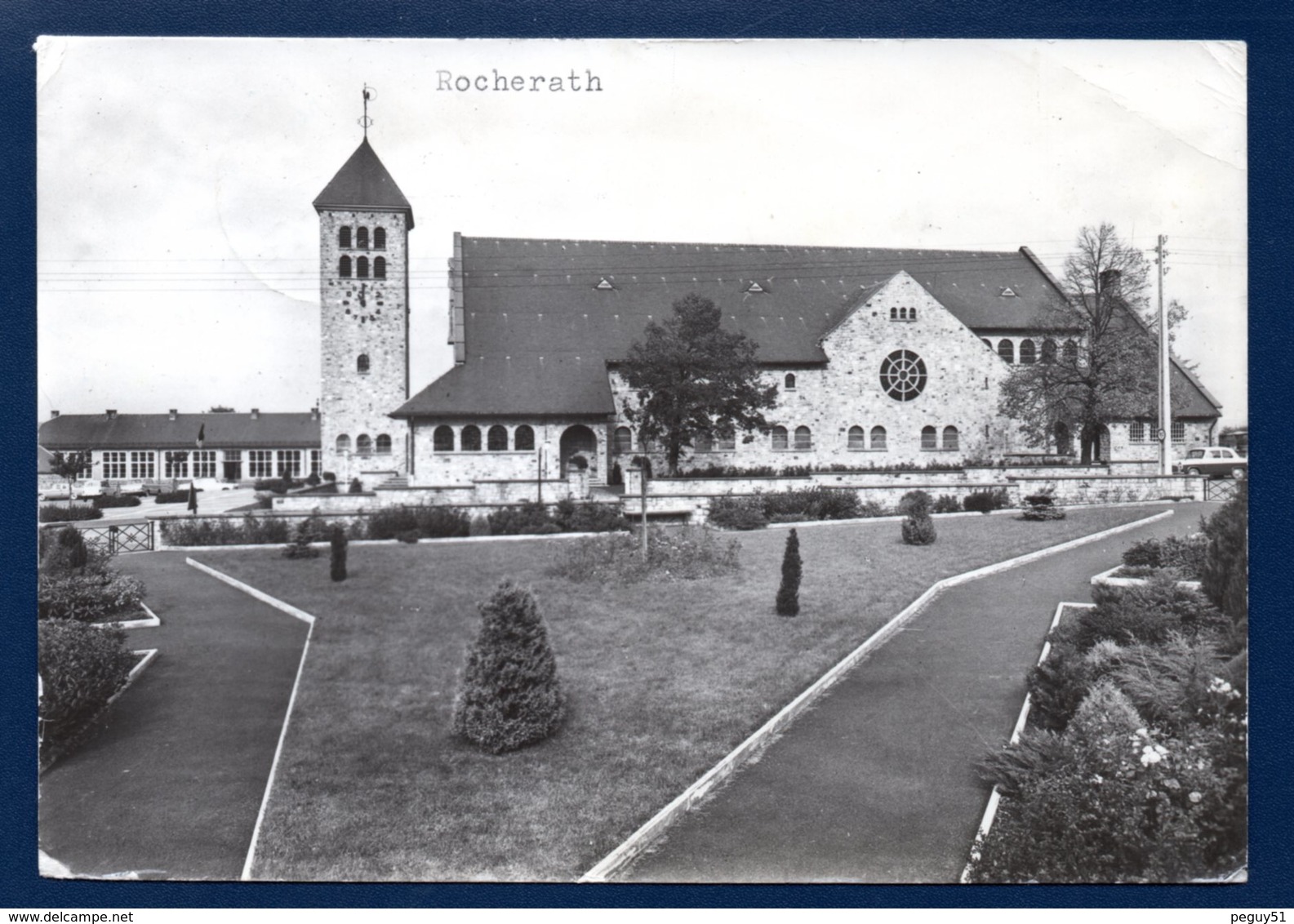 Rocherath. Eglise Saint-Jean-Baptiste ( Arch. Busch -1953). 1977 - Bullange - Buellingen