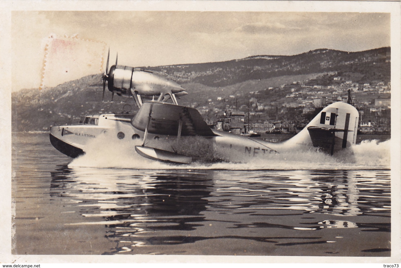 IDROVOLANTE  /  Bimotore Macchi C. 94 _ Viaggiata - 1939-1945: 2a Guerra