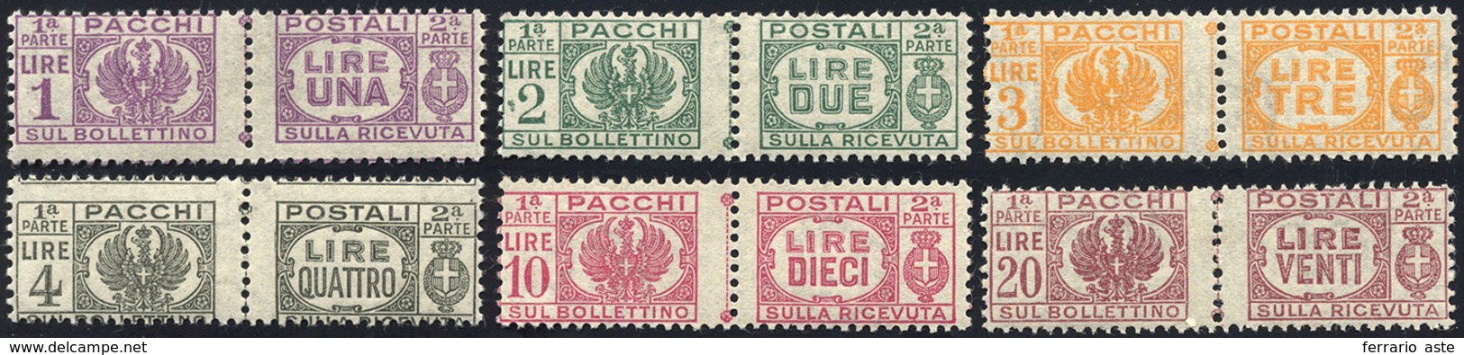 1453 1946 - Senza Fasci Al Centro (60/65), Gomma Integra, Perfetti.... - Postpaketten