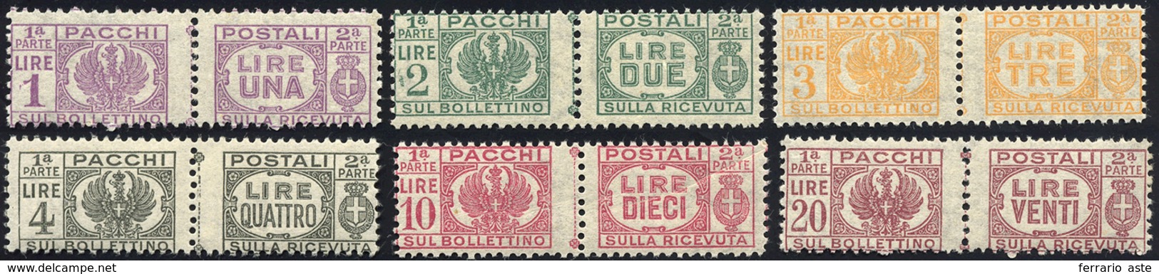 1454 1946 - Senza Fasci Al Centro (60/65), Perfetti, Gomma Integra.... - Postpaketten