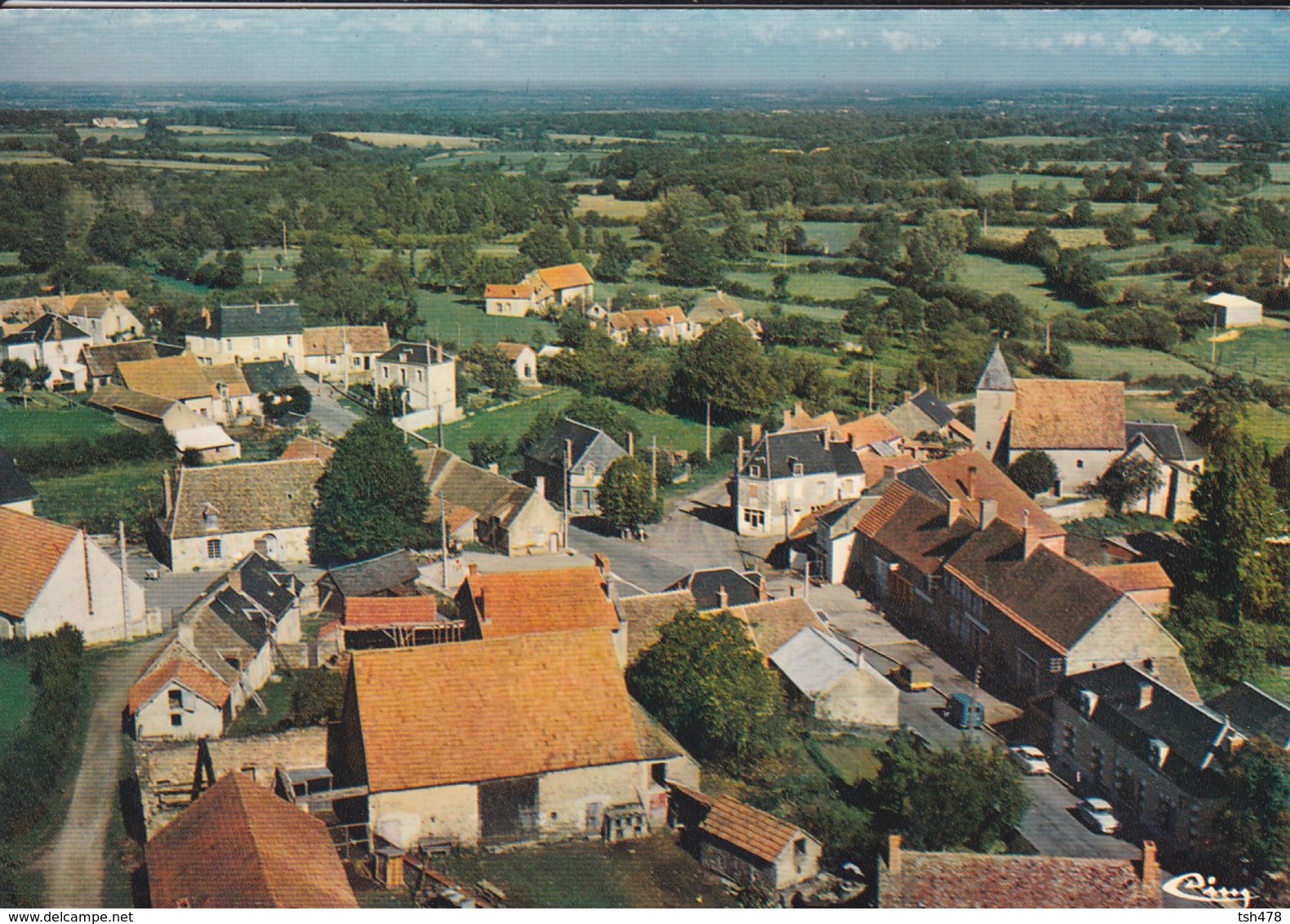 18----RARE---SAINT-SATURNIN--vue Générale Aérienne --voir 2 Scans - Saint-Saturnin