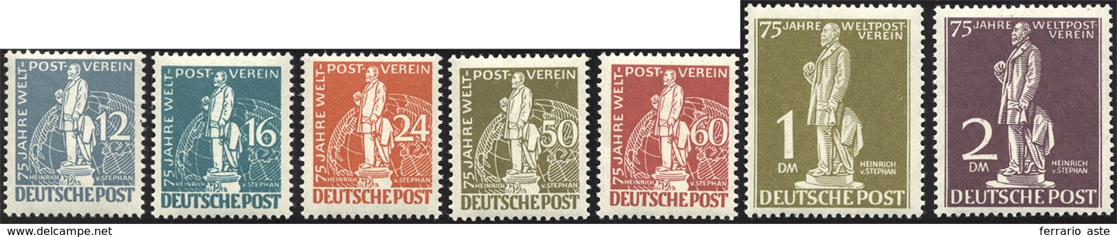 2070 GERMANIA BERLINO 1949 - UPU (21/27), Gomma Integra, Perfetti.... - Sonstige - Europa