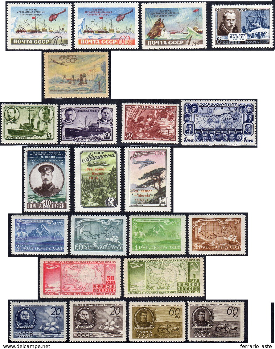 2314 RUSSIA 1930/60 - Piccolo Insieme Di Francobolli Del Periodo, Ottima Qualità, MNH.... - Other & Unclassified