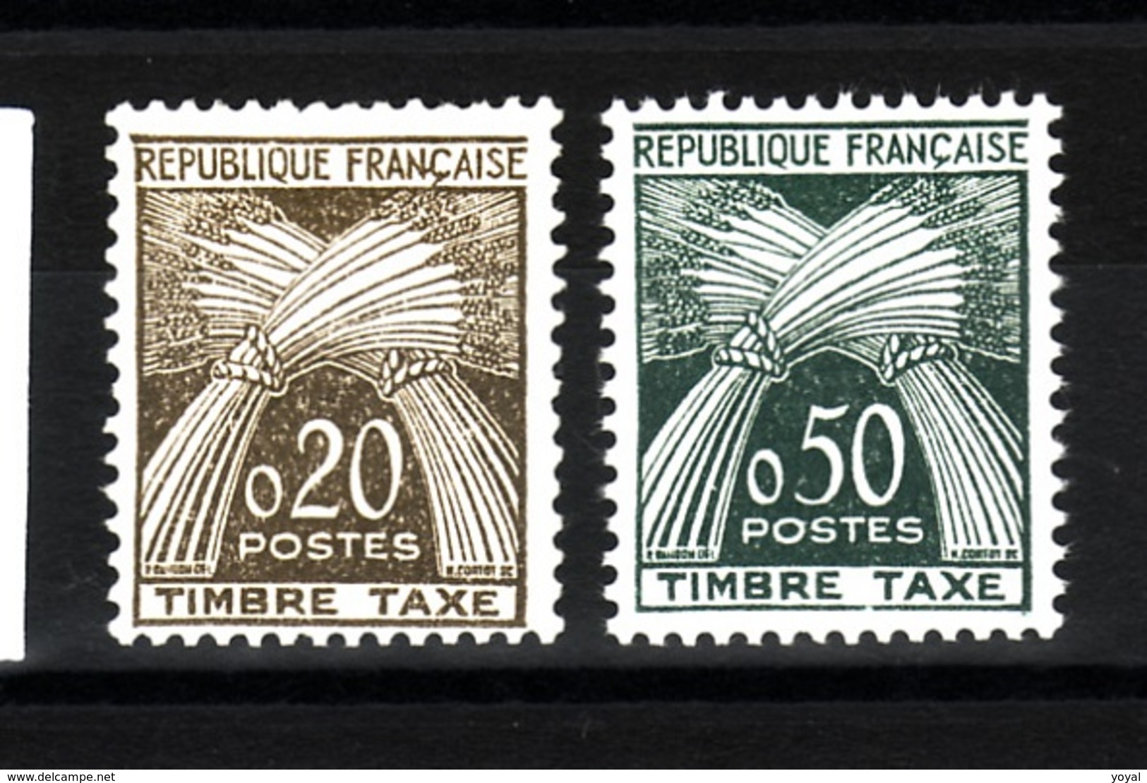 Lot Taxe 1960 N** F105 - Collections