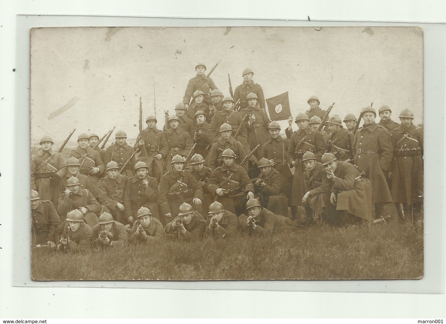 Kamp Van Beverloo- Fotokaart Soldaten- Militairen  , Stempel Fotograaf - Leopoldsburg (Kamp Van Beverloo)