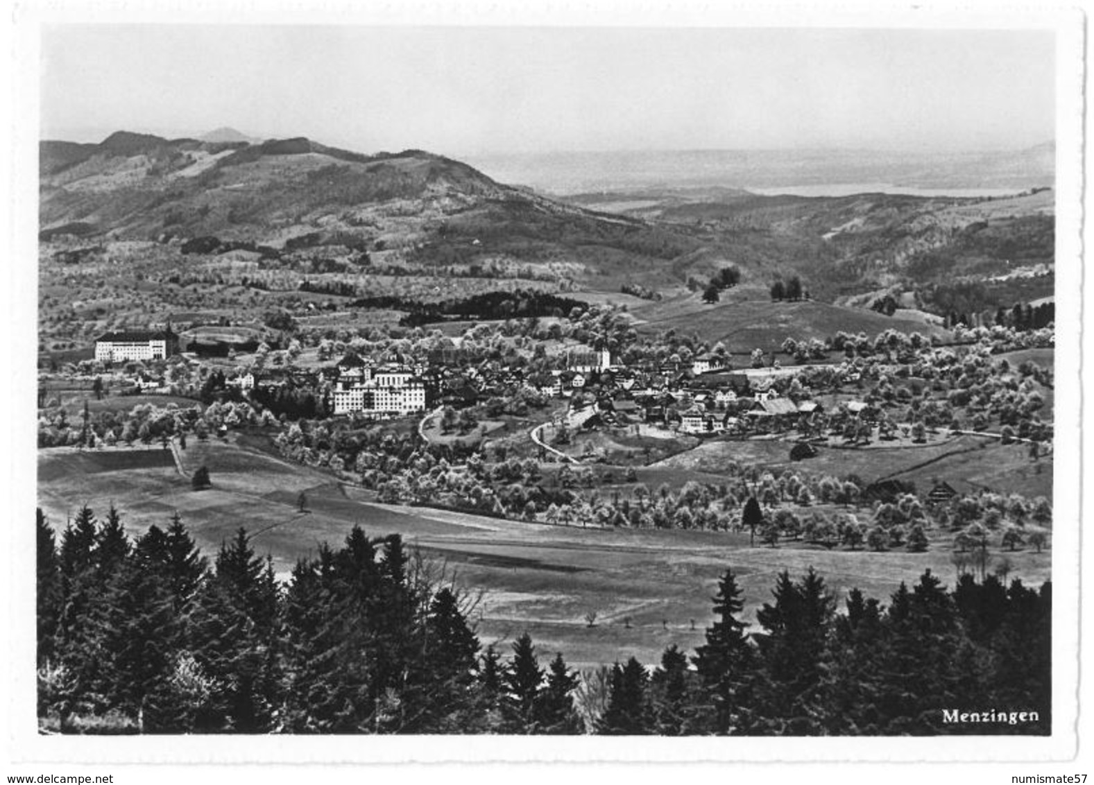 CPSM MENZINGEN - Verlag Globetrotter , Luzern N°3096 - Menzingen