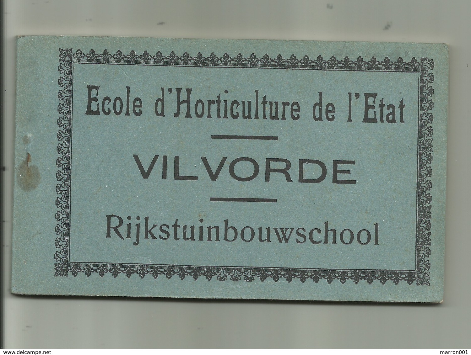 Vilvoorde - Rijkstuinbouwschool - 10 Postkaarten Compleet - Vilvoorde