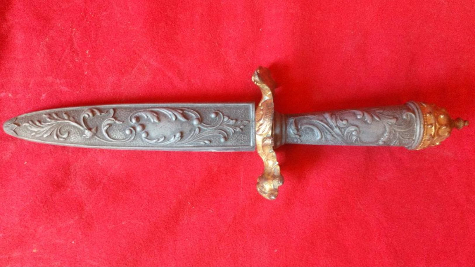 RARE Couteau Trusson Dans Son Fourreau " Brevet De Nickel En Acier ", Longueur 24 Cm - Knives/Swords