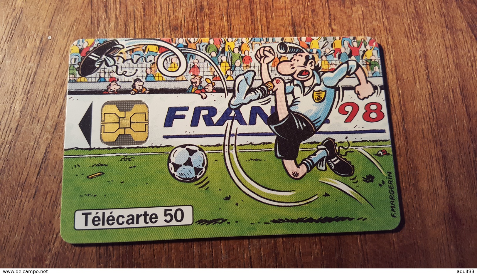 TÉLÉCARTE FRANCE  1998 F 867 MARGERIN ETAT UTILISEE - 1998