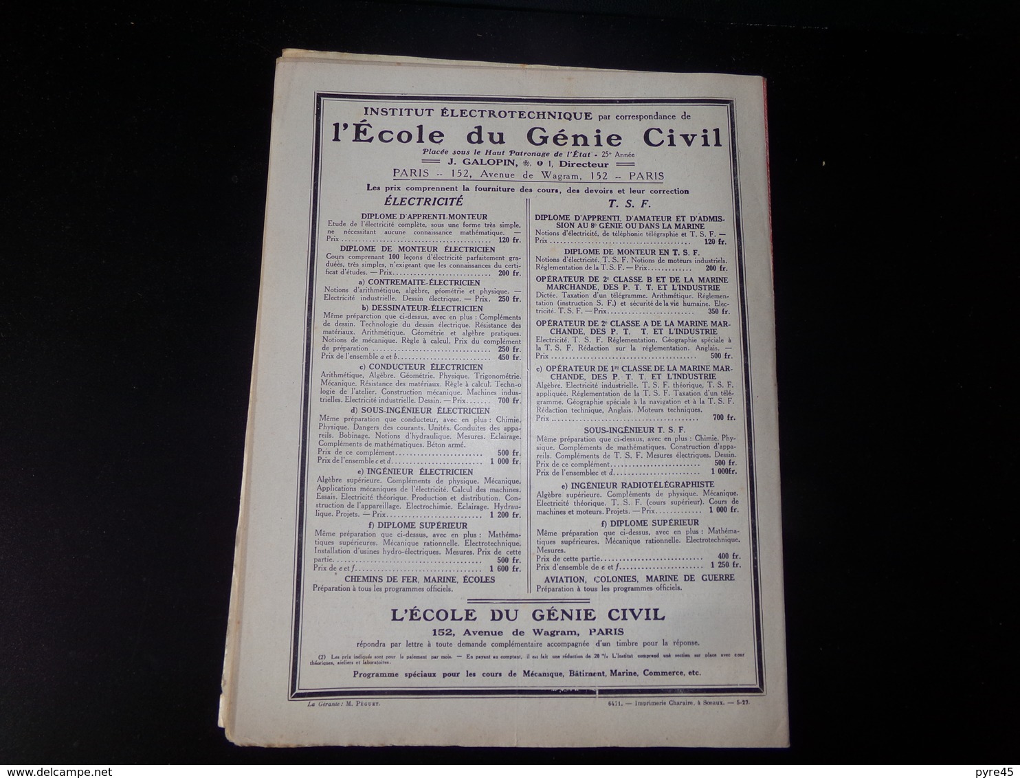 " Sciences Et Voyages " N° 407, Juin 1927, " Sur La Piste Des Ibex " - 1900 - 1949