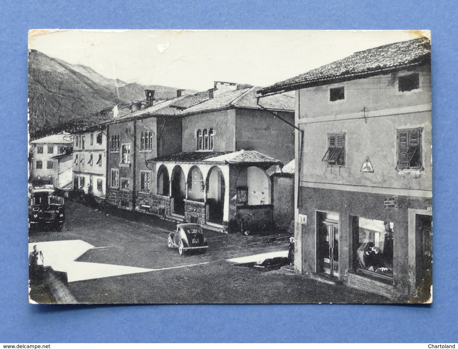 Cartolina Grumes - Scorcio Panoramico - 1957 - Trento