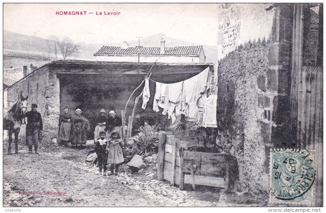 63 - Puy De Dome -  ROMAGNAT - Le Lavoir - RARE - Autres & Non Classés