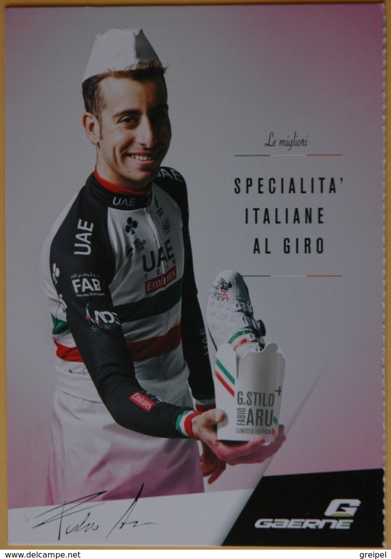 Cyclisme , CP FABIO ARU - GAERNE 2018 - Wielrennen