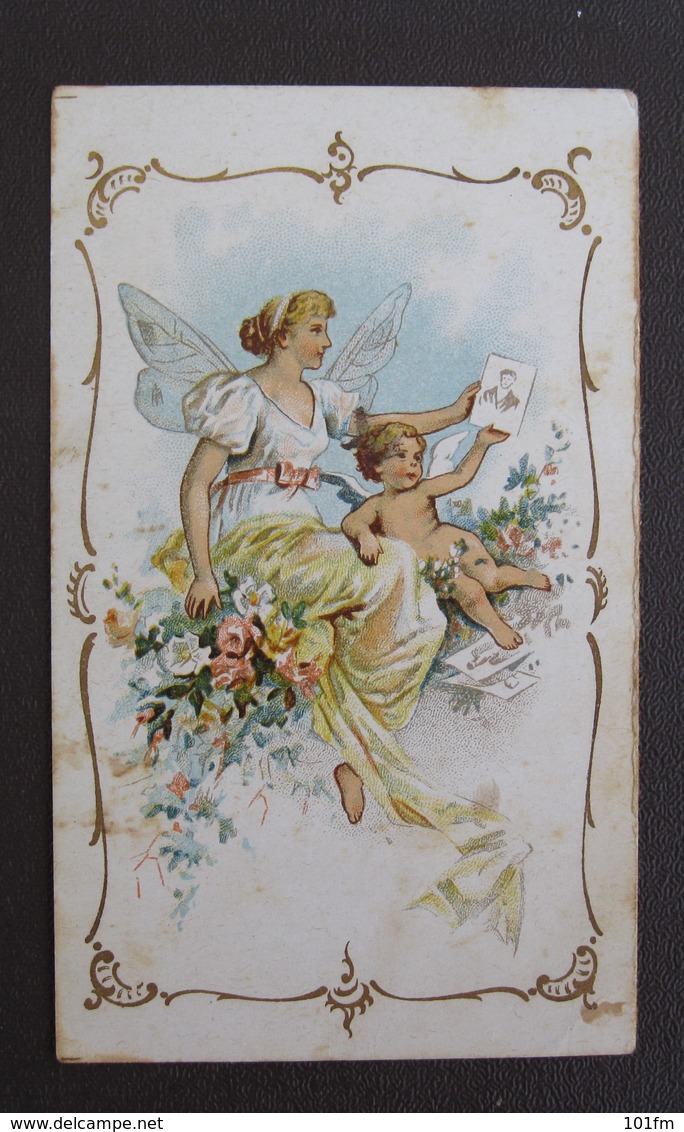 Angel Old Saint Picture 1902 - Religion & Esotérisme