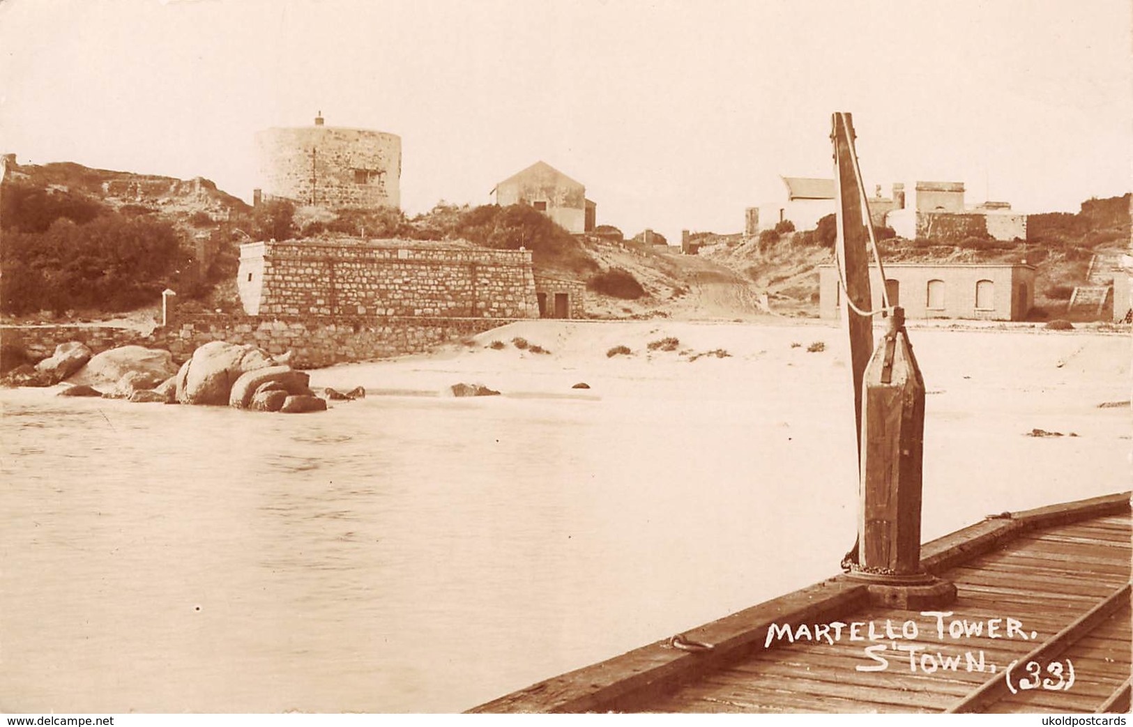 South Africa - SIMONSTOWN, Martello Tower, Real Photo - Sud Africa