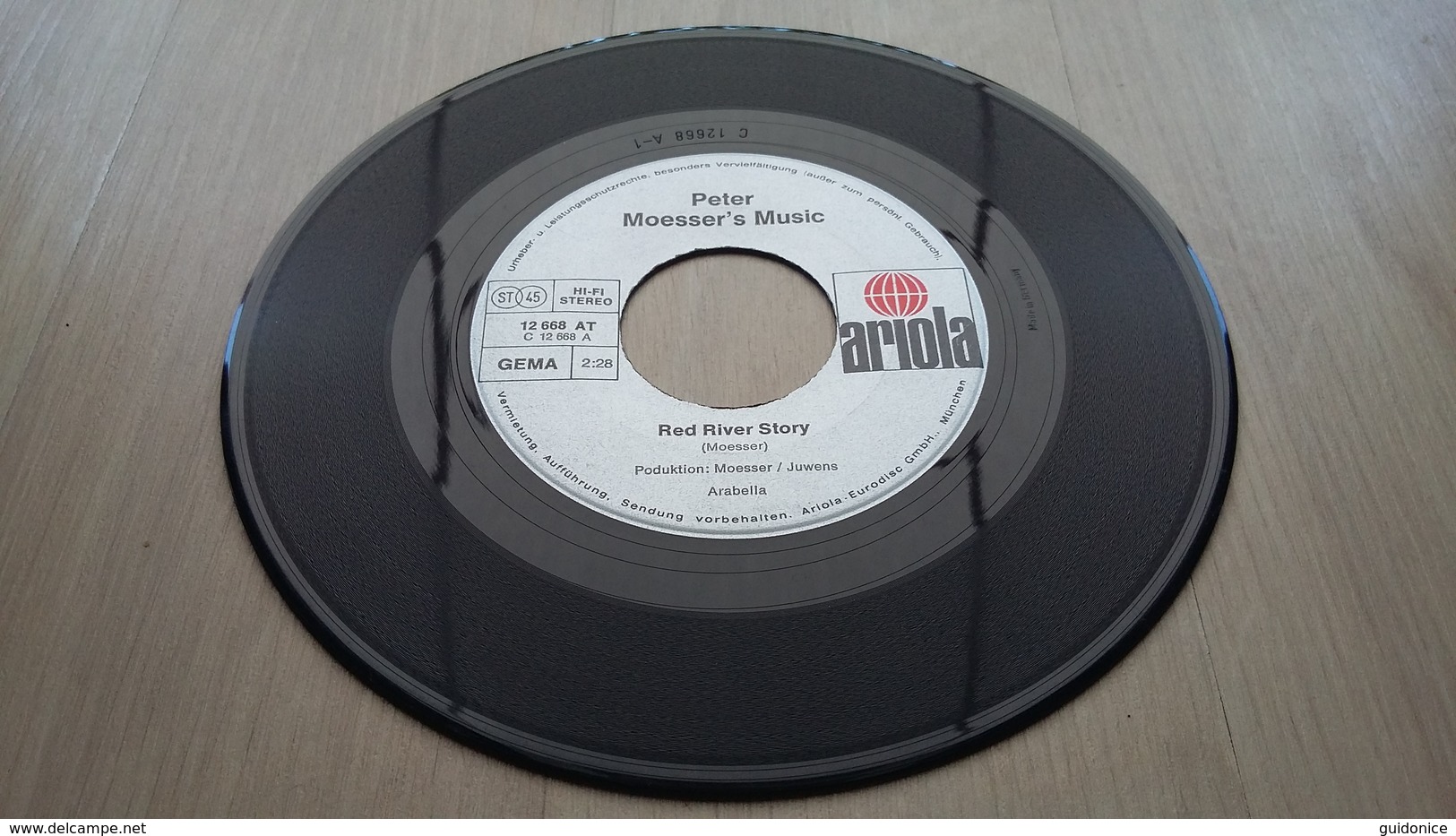 Peter Moesser's Music - Red River Story - Vinyl-Single - Disco, Pop