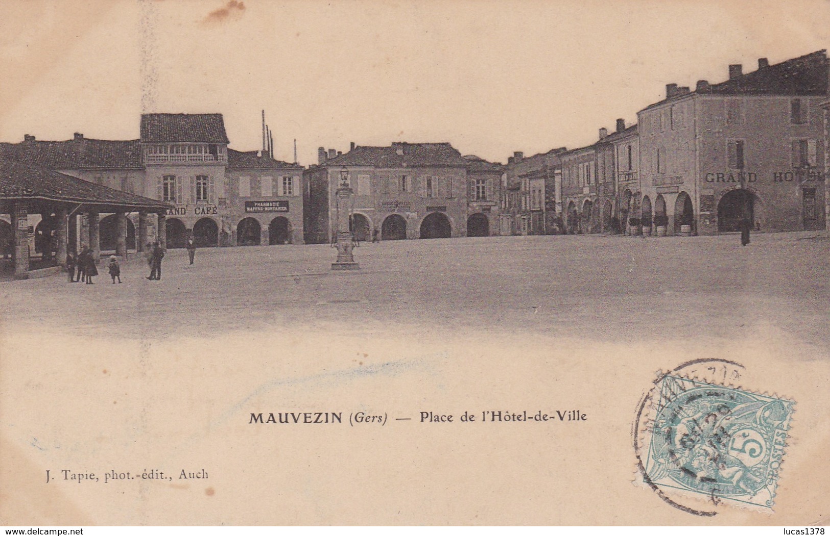 32 / MAUVEZIN / PLACE DE L HOTEL DE VILLE - Autres & Non Classés