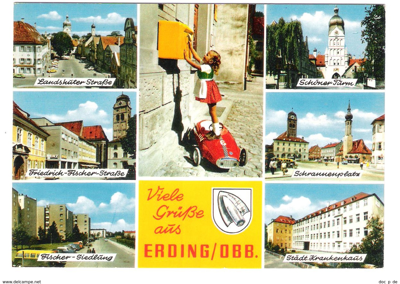 Deutschland - Erding / Obb. - Alte Ansichten - Erding