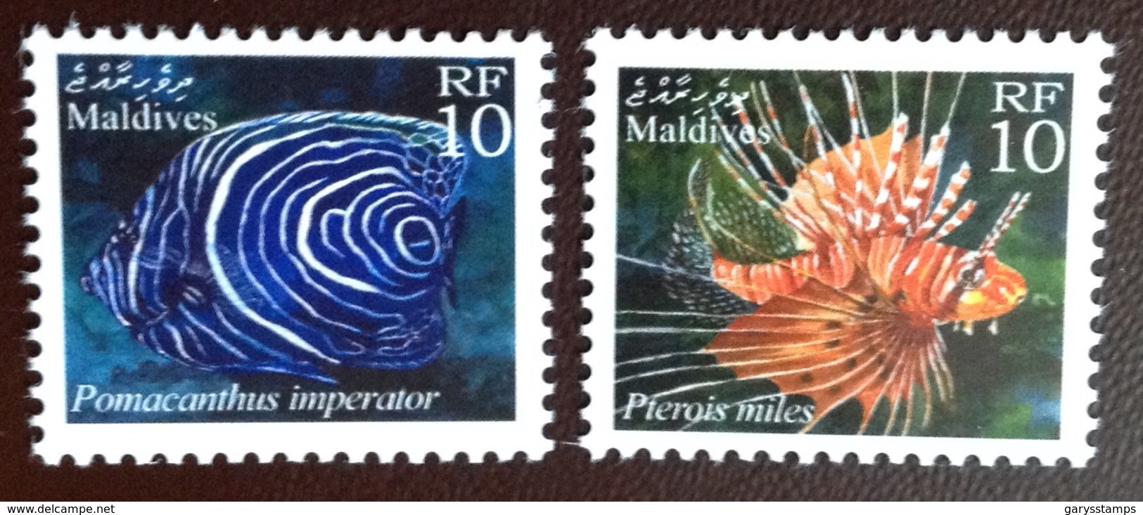 Maldives 2001 Fish MNH - Poissons