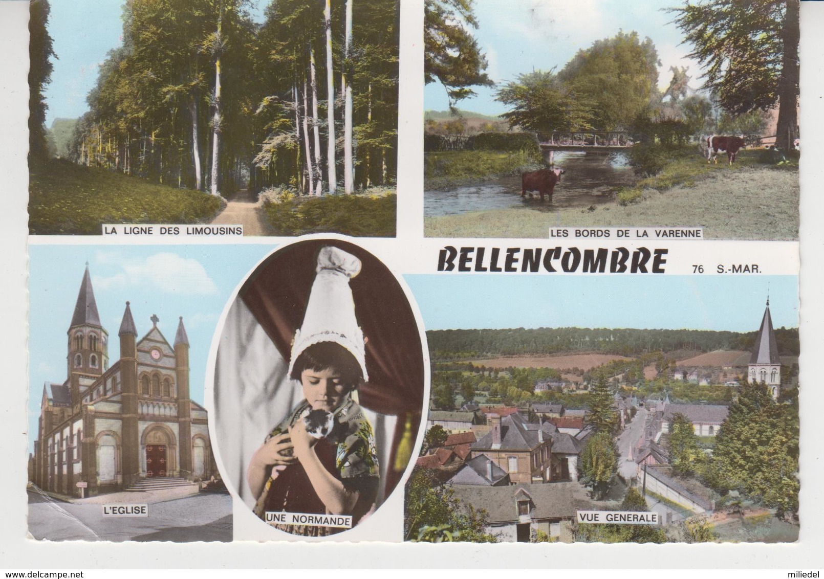 1251 / BELLENCOMBRE  /  Multivues ( Recto  Verso ) - Bellencombre