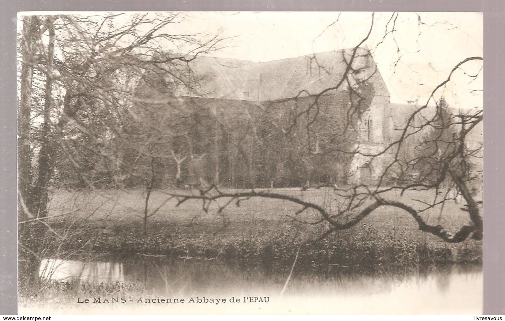 CPA 72 LE MANS Ancienne Abbaye De L'Epau - Le Mans