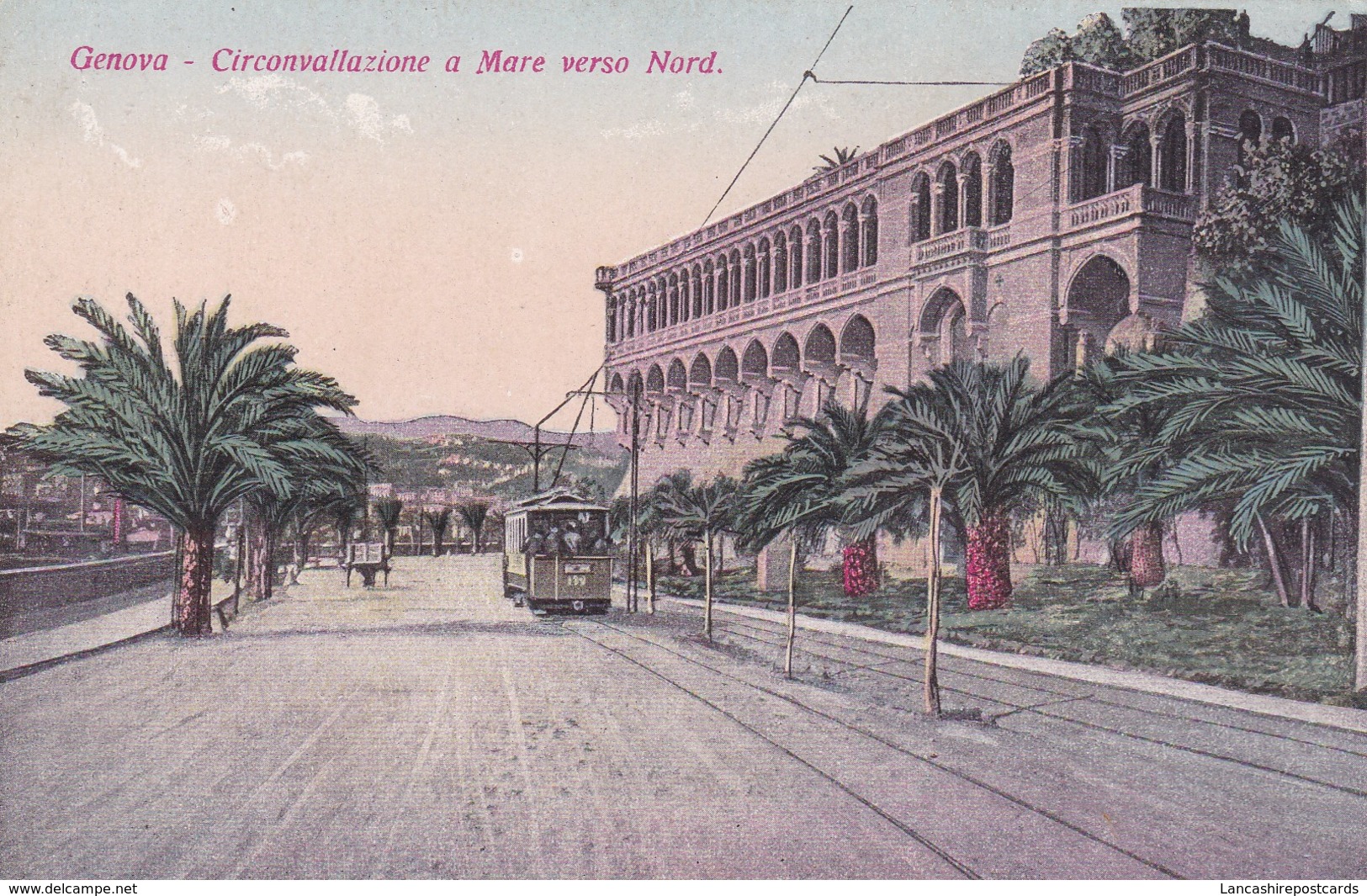 Postcard Genova  Circonvallazione A Mare Verso Nord My Ref  B12287 - Genova (Genoa)