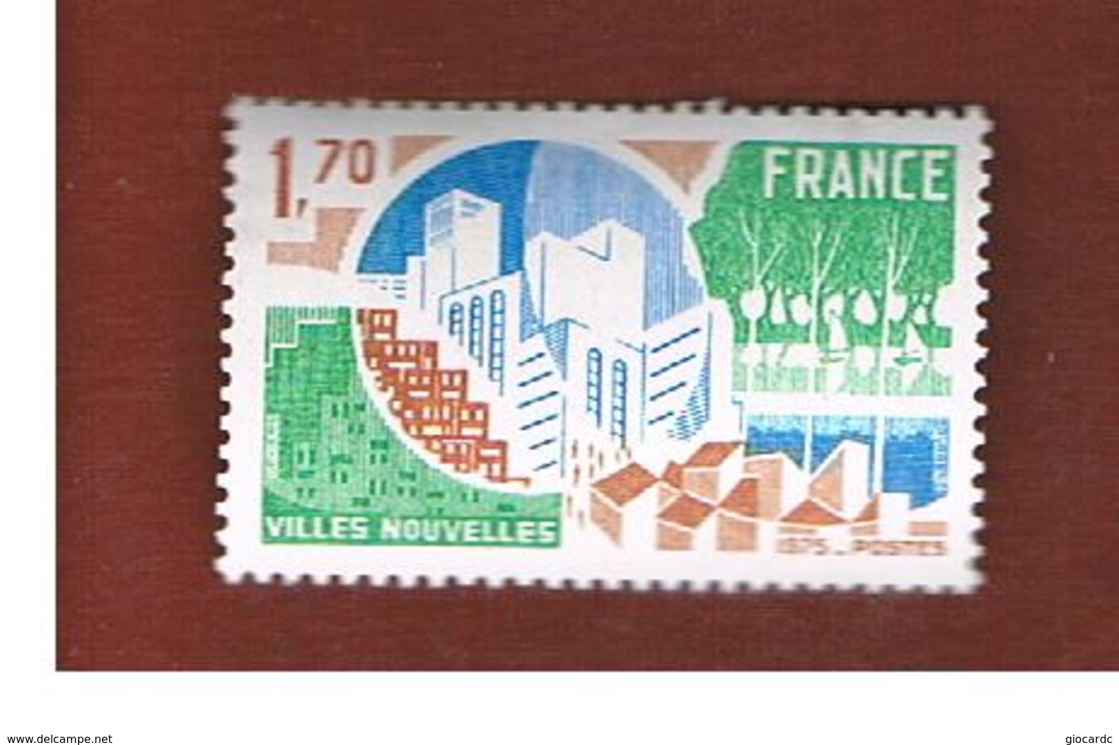 FRANCIA  (FRANCE) -  SG 2094 -   1975 NEW TOWN        - MINT ** - Nuovi