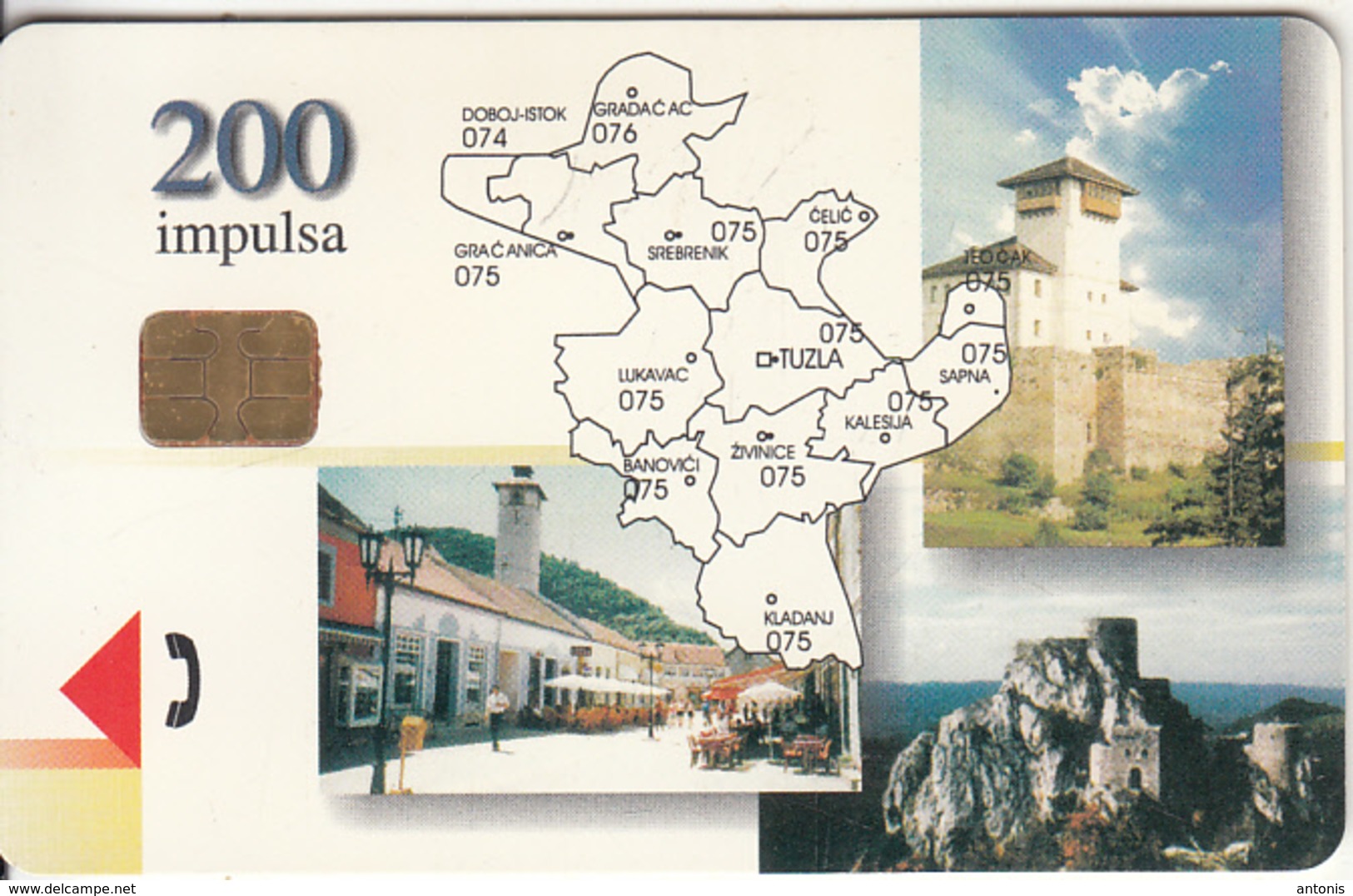 BOSNIA - Tuzla(200 Units), Used - Bosnia