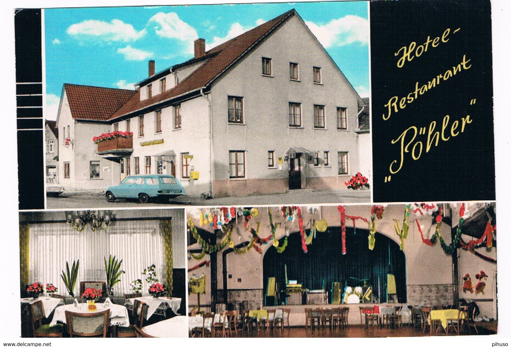 D-8512    NORDHEMMERN : Hotel Restaurant PÖhler - Minden