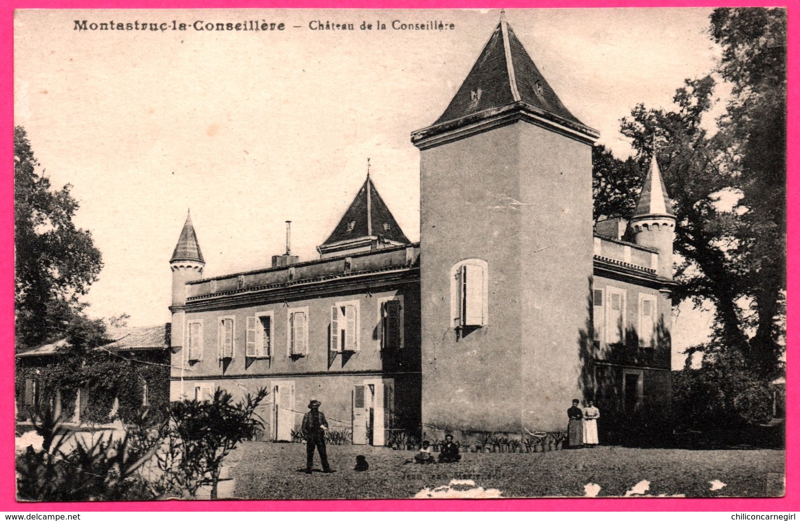 Montastruc La Conseillère - Château De La Conseillère - Gros Plan - Animée - Montastruc-la-Conseillère