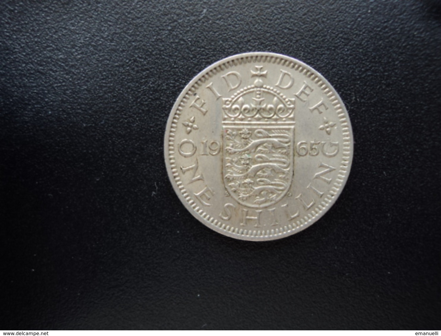 ROYAUME UNI : 1 SHILLING  1965    KM 904      SUP - I. 1 Shilling