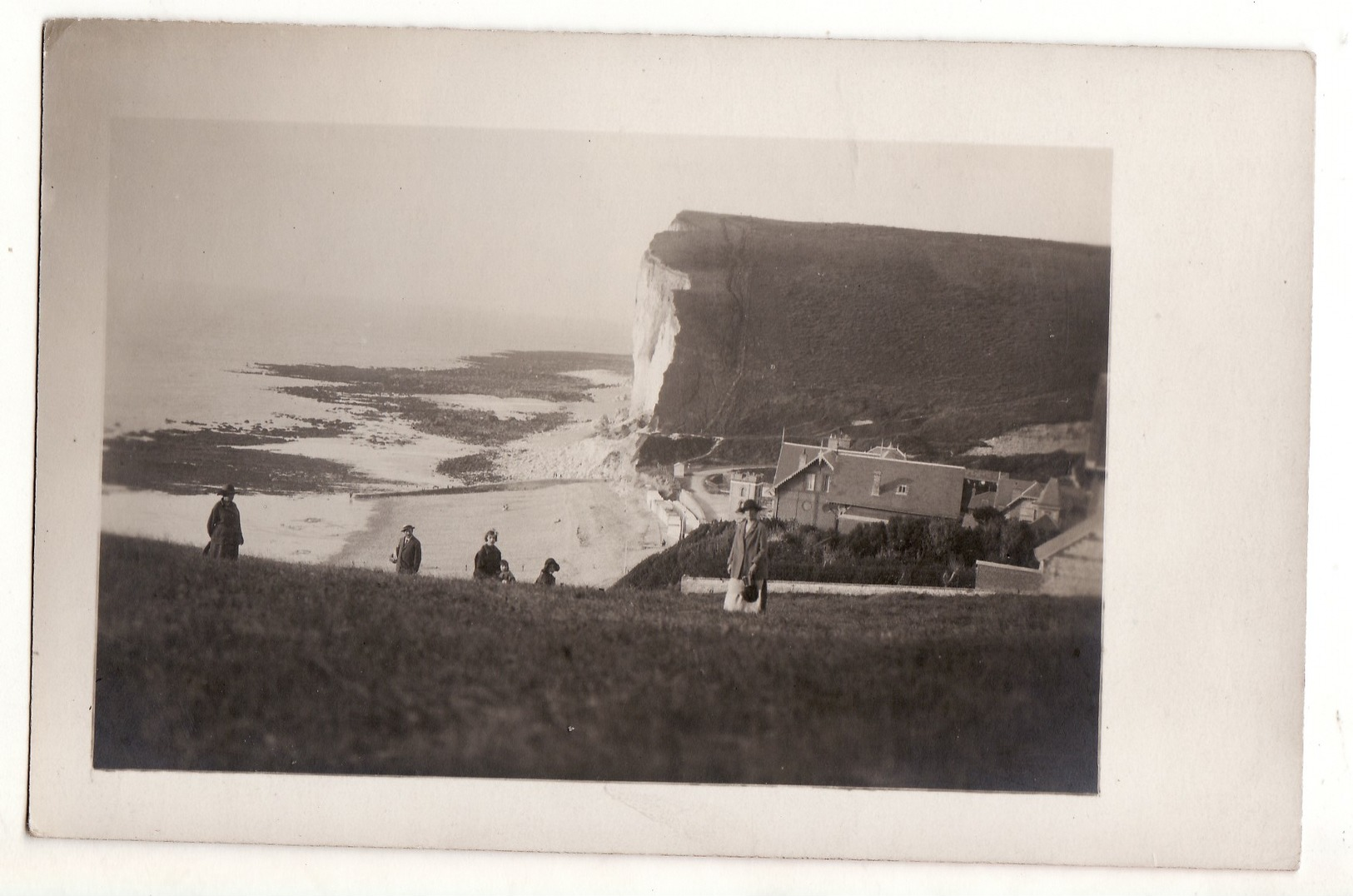 Cpa Carte Photo Petites Dalles - Autres & Non Classés