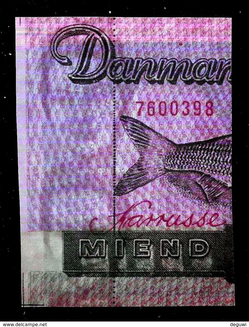 Testnote "Danmarks Nationalbank", M. Wz, Test Note, RRRRR, Pink Paper, UNC, Trial - Dänemark