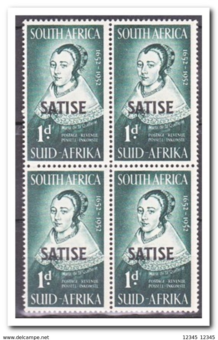 Zuid Afrika 1952, Postfris MNH, Stampexhibition With Overprint Satise And Sadipu - Ongebruikt