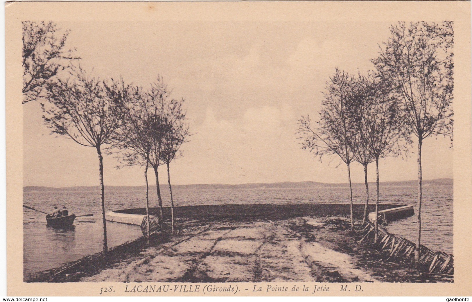 F33-018 LACANAU VILLE - La Pointe De La Jetée - Autres & Non Classés