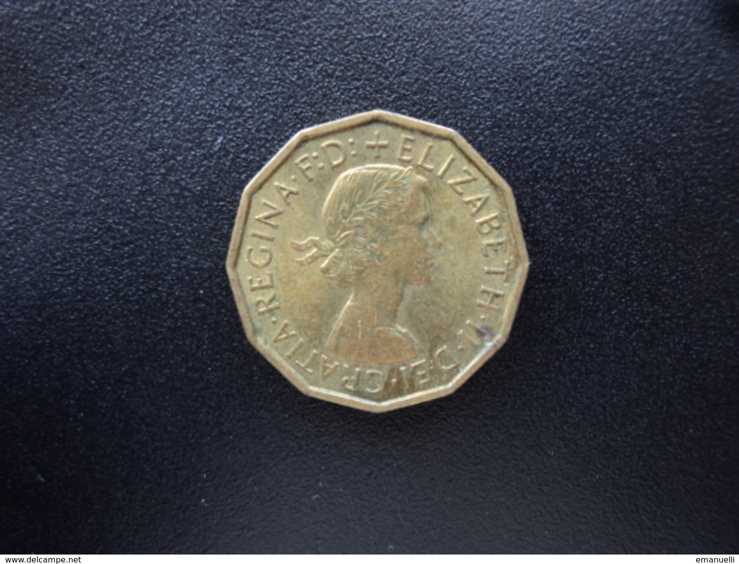 ROYAUME UNI : 3 PENCE  1960    KM 900    SUP - F. 3 Pence