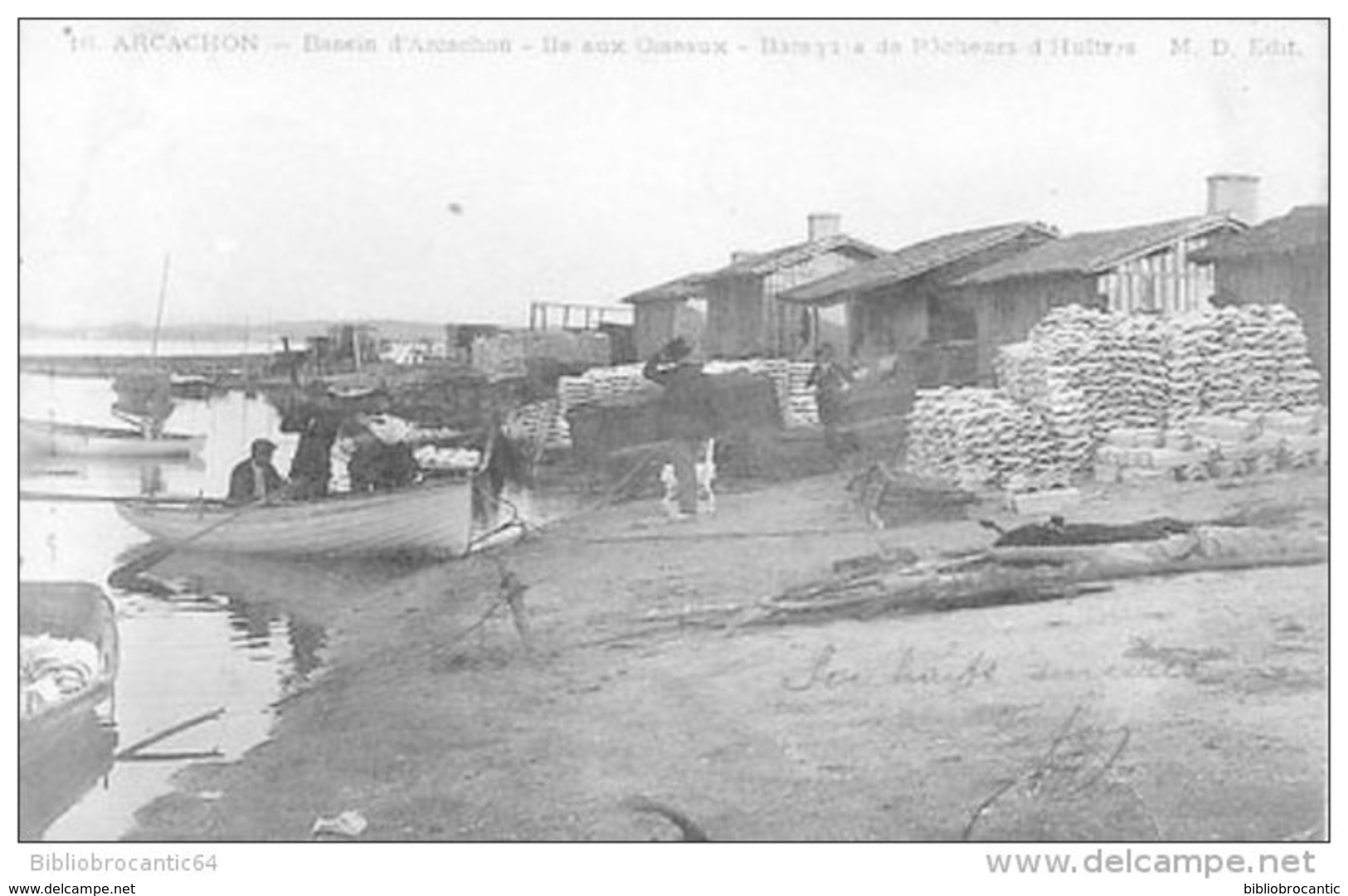 D33 -  Bassin D'Arcachon - ILE AUX OISEAUX - BARAQUES DE PECHEURS D'HUITRES - Autres & Non Classés