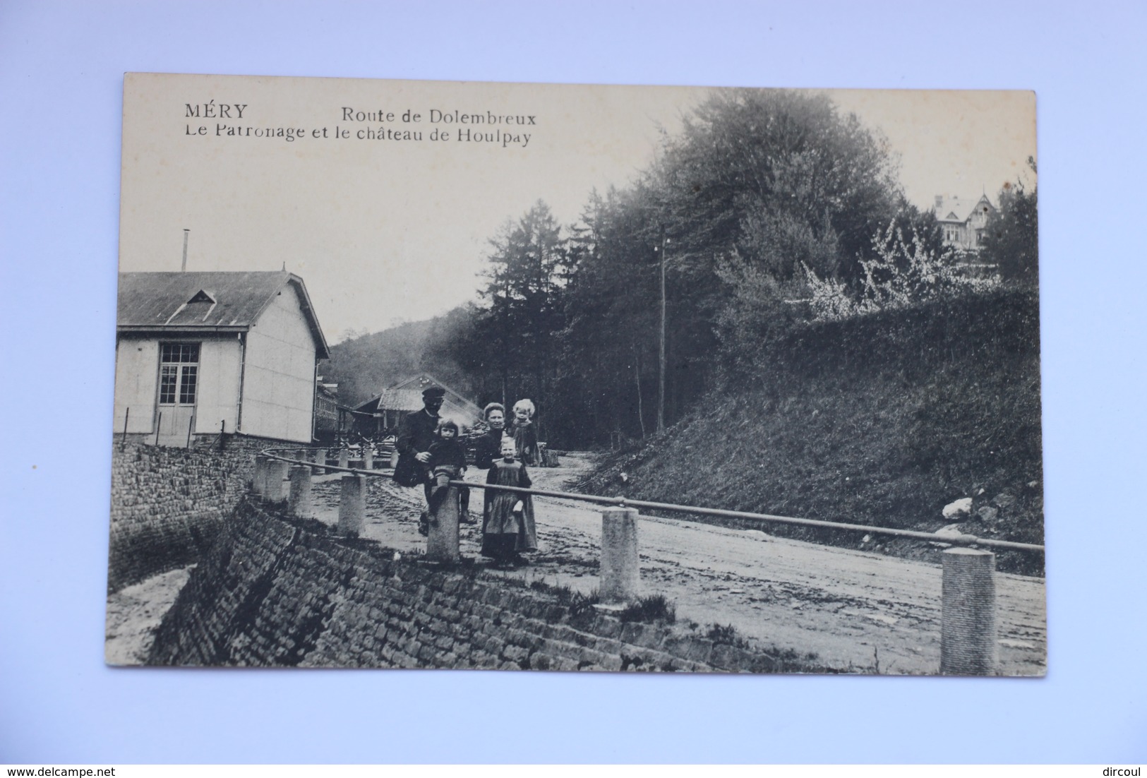 38528  -  Méry  Route De Dolembreux-  Patronage Et Chateau  -  Rare - Esneux