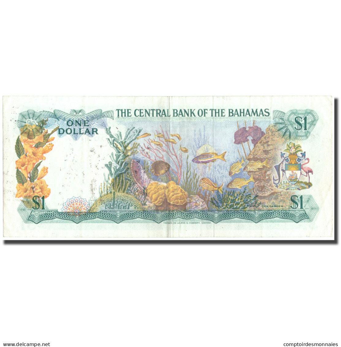 Billet, Bahamas, 1 Dollar, 1974, 1974, KM:35b, TTB - Bahamas