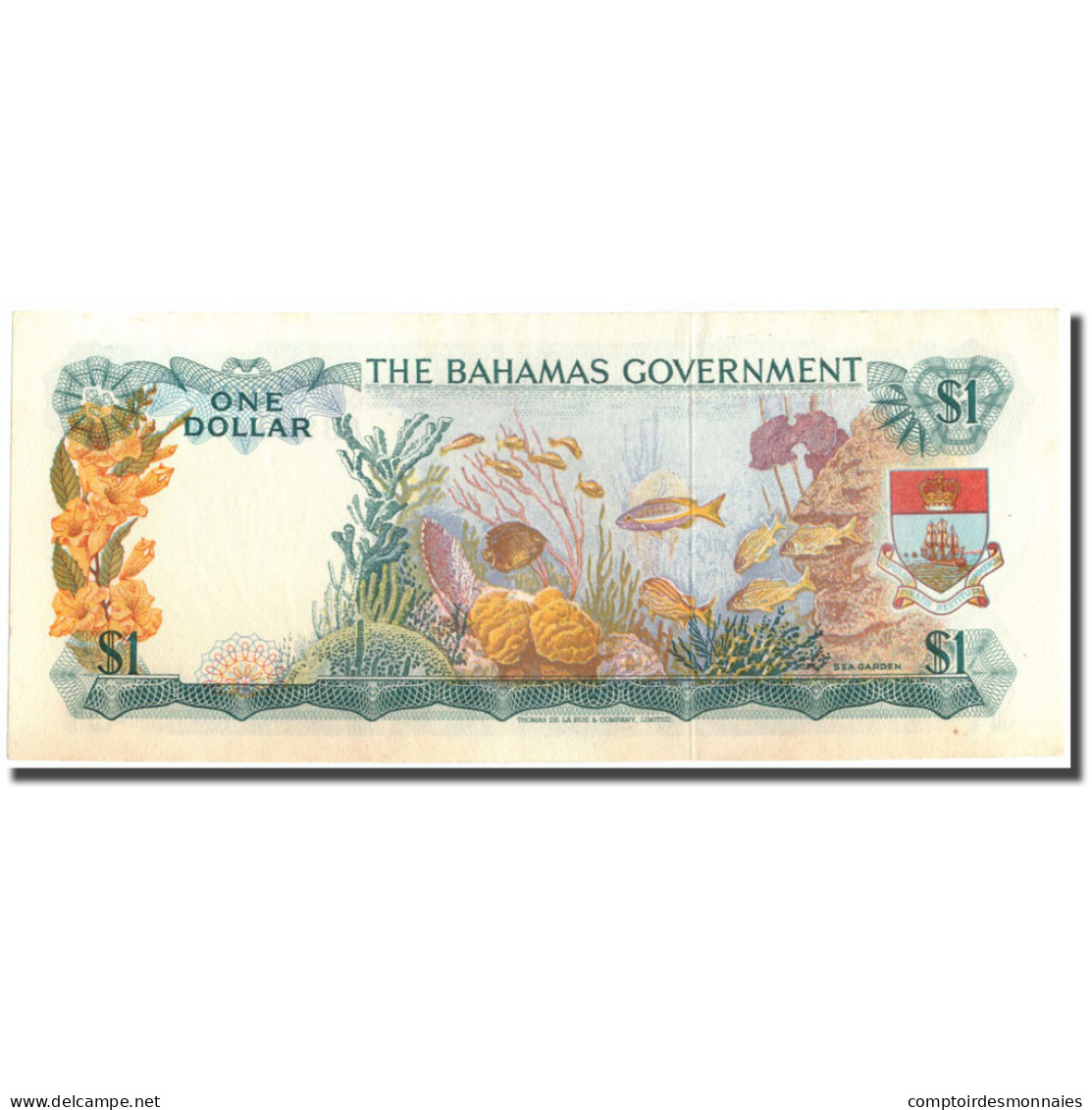 Billet, Bahamas, 1 Dollar, 1965, KM:18a, SPL - Bahamas