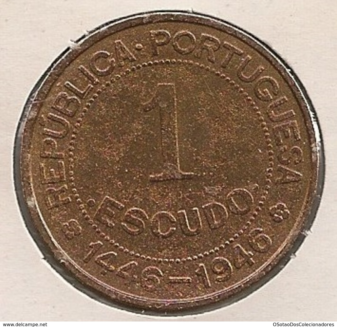 Moeda Guiné Bissau Portugal - Coin Guiné Bissau - 1 Escudo 1946 - MBC - - Guinea-Bissau