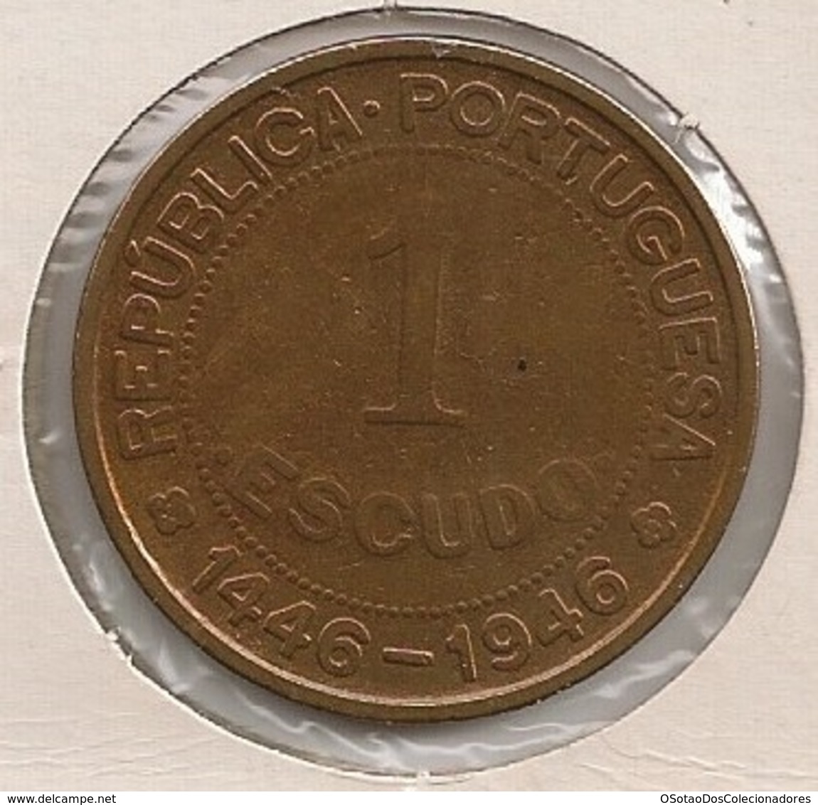 Moeda Guiné Bissau Portugal - Coin Guiné Bissau - 1 Escudo 1946 - MBC - - Guinea Bissau