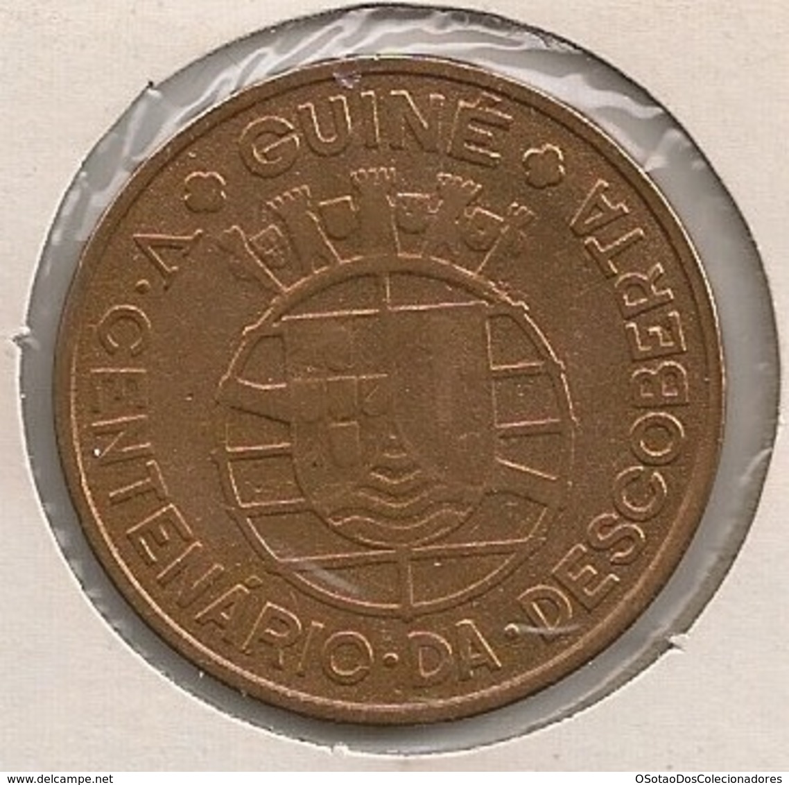 Moeda Guiné Bissau Portugal - Coin Guiné Bissau - 1 Escudo 1946 - MBC - - Guinea-Bissau