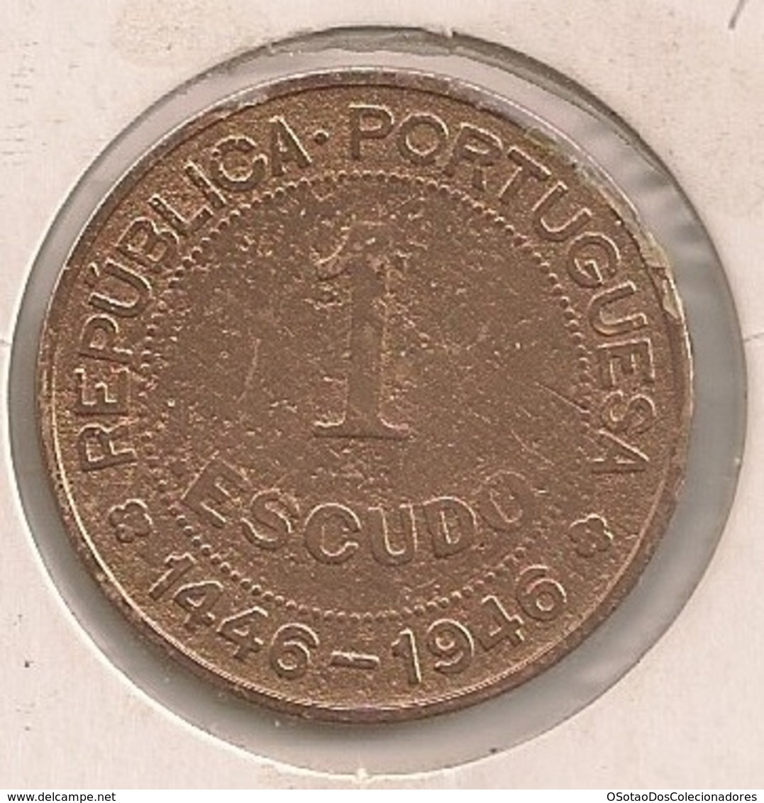 Moeda Guiné Bissau Portugal - Coin Guiné Bissau - 1 Escudo 1946 - MBC - - Guinea-Bissau