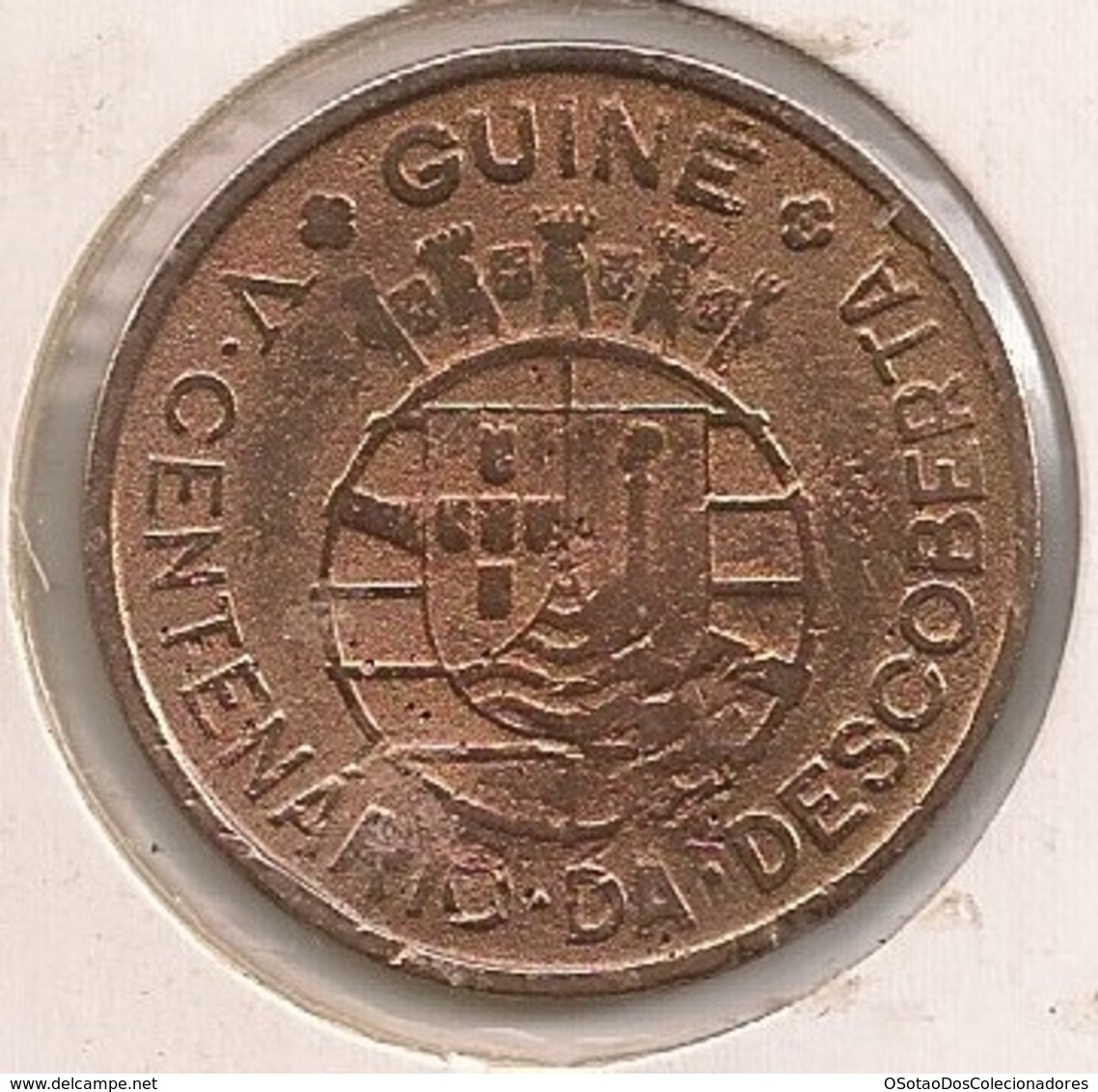 Moeda Guiné Bissau Portugal - Coin Guiné Bissau - 1 Escudo 1946 - BC - Guinea-Bissau